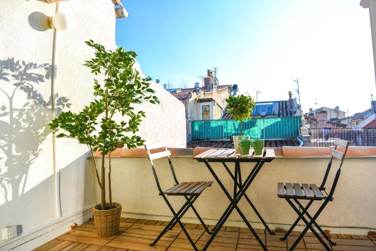 Le Duplex - Terrasse Au Coeur De Marseille Panier公寓 外观 照片