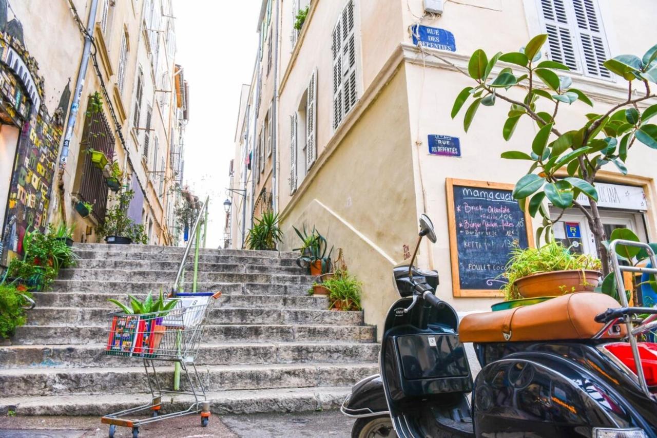 Le Duplex - Terrasse Au Coeur De Marseille Panier公寓 外观 照片